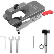 ZVD - Aluminum Alloy Woodworking Hole Drilling Jig - 35mm Hinge Drilling Template - French Woodworkers' Choice