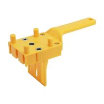 Lntyq - Gabarits de perçage pour chevilles, guide de centrage pour chevilles en bois, kit de gabarit de trou de poche, points de perçage, centrage