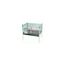 Gabbia coniglio maschio tipo pieghevole cm 73x50x80h