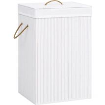 Panier en bambou bambou bambou 72 l avec différentes couleurs Couleur : blanche