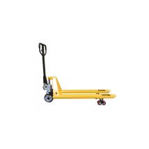 Matisère - Handhubwagen, gelb – Gabeln 1150 x 540 mm, ideal für Europaletten – Tragfähigkeit 2500 kg – Alle Branchen - AC25CBVJAUNE