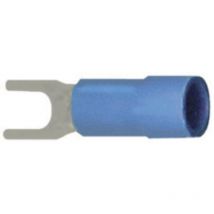 Vogt Verbindungstechnik - 3655C Gabelkabelschuh 4 mm² 6 mm² Loch-Ø=5.3 mm Teilisoliert Gelb 1 St.