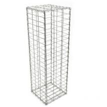 Gabion 100 x 30 x 30 cm cm mur en pierre paroi bordure de jardin espalier clôture panier