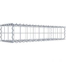 Gabion 100 cm x 20 cm x 30 cm (l x h x p). mailles 10 x 10 cm. Spirale - Made in Germany - Gabiondeco