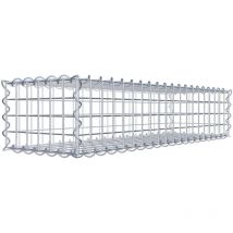 Gabion 100 cm x 20 cm x 30 cm (l x h x p). mailles 5 x 5 cm. Spirale - Made in Germany - Gabiondeco