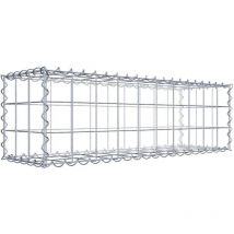 Gabiondeco - Gabion 100 cm x 30 cm x 30 cm (l x h x p). mailles 10 x 10 cm. Spirale - Made in Germany