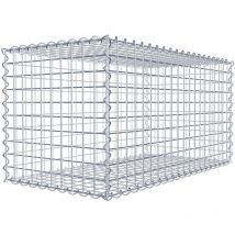 Gabiondeco - Gabion 100 cm x 50 cm x 50 cm (l x h x p). mailles 5 x 5 cm. Spirale - Made in Germany