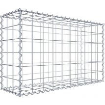 Gabiondeco - Gabion 100 cm x 60 cm x 30 cm (l x h x p). mailles 10 x 10 cm. Spirale - Made in Germany