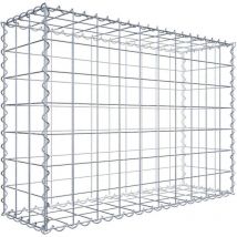 Gabion 100 cm x 70 cm x 30 cm (l x h x p). mailles 10 x 10 cm. Spirale - Made in Germany - Gabiondeco