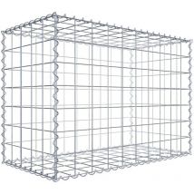 Gabion 100 cm x 70 cm x 50 cm (l x h x p). mailles 10 x 10 cm. Spirale - Made in Germany - Gabiondeco