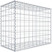 Gabiondeco - Gabion 100 cm x 80 cm x 50 cm (l x h x p). mailles 10 x 10 cm. Spirale - Made in Germany
