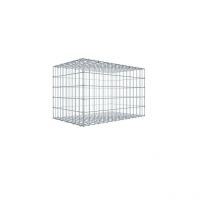 Gabion 80 cm x 50 cm x 50 cm (l x h x d), mesh, 5 cm x 10 cm, C-ring