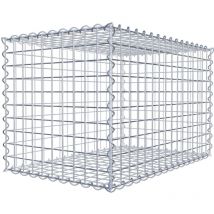 Gabiondeco - Gabion 80 cm x 50 cm x 50 cm (l x h x p). mailles 5 x 5 cm. Spirale - Made in Germany