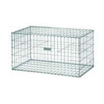 Jardinex - Gabion renforcé fil 4,5 mm à spirales - Gris galvanisé