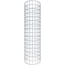 Gabiondeco - Colonne de Gabion ronde. diamètre 32 cm. maille 5 x 5 cm - Hauteur : 80 cm - Made in Germany