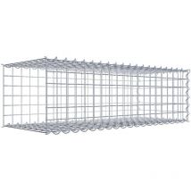 Gabiona - Gabiondeco - Gabion - Element de prolongation en longueur 100 cm x 30 cm x 40 cm (l x h x p). maille 5 x 5 cm. Spirale. Avert.: il manque