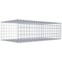 Gabiona - Gabiondeco - Gabion - Element de prolongation en longueur 100 cm x 30 cm x 50 cm (l x h x p). maille 5 x 5 cm. Spirale. Avert.: il manque