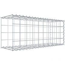 Gabiona - Gabiondeco - Gabion - Element de prolongation en longueur 100 cm x 40 cm x 30 cm (l x h x p). maille 10 x 10 cm. Spirale. Avert.: il manque