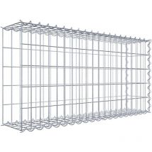 Gabiona - Gabiondeco - Gabion - Element de prolongation en longueur 100 cm x 50 cm x 20 cm (l x h x p). maille 5 x 10 cm. Spirale. Avert.: il manque