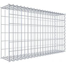 Gabiona - Gabiondeco - Gabion - Element de prolongation en longueur 100 cm x 60 cm x 20 cm (l x h x p). maille 5 x 10 cm. Spirale. Avert.: il manque