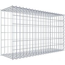 Gabiona - Gabiondeco - Gabion - Element de prolongation en longueur 100 cm x 60 cm x 30 cm (l x h x p). maille 5 x 10 cm. Spirale. Avert.: il manque