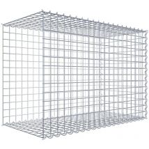 Gabiona - Gabiondeco - Gabion - Element de prolongation en longueur 100 cm x 70 cm x 50 cm (l x h x p). maille 5 x 5 cm. Spirale. Avert.: il manque