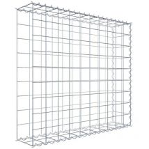 Gabiondeco - Gabion - Element de prolongation en longueur 100 cm x 90 cm x 20 cm (L x H x P). maille 10 x 10 cm. Spirale. Avert.: il manque une