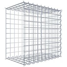 Gabiona - Gabiondeco - Gabion - Element de prolongation en longueur 50 cm x 50 cm x 30 cm (l x h x p). maille 5 x 5 cm. Spirale. Avert.: il manque