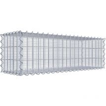 Gabiondeco - Gabion à mailles très fines pour gravillon 100 cm x 30 cm x 30 cm (l x h x p). maille 5 x 10 cm. spirale - Made in Germany