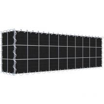 Gabiondeco - Gabion a végétaliser avec toile non-tissée 100 cm x 30 cm x 20 cm (l x h x p). maille 10 cm x 10 cm. spirale - Made in Germany