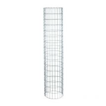 Estexo - Gabione Steingabionen Steinkorb Drahtkorb Gabionensäule rund ø 35 cm 1,60 m
