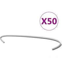Gabionen-Distanzhalter 50 Stk. Verzinkter Stahl 50 cm CFW885304
