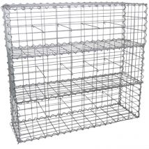 Monster-shop - 3 x Gabionen Steingabionen Gabionenkörbe Drahtkorb Gitterkorb 100 x 30 x 30cm