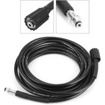 L&h-cfcahl - gabrielle 30 m expandable garden hose with 7 gun functions, green