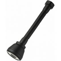 Famille - gabrielle 360° Rotatable Faucet Head, Splash-proof Kitchen Faucet Extension with 3 Water Saving Modes, Black Copper Faucet Head (Long)