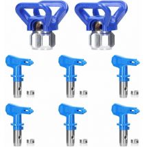 Dpzo - gabrielle Airless Paint Nozzle Set, Reversible Sprayer Tips, Airless Paint Sprayer Nozzle Set, Airless Sprayer, Sprayer Accessories
