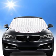 Auto-Windschutzscheibe, magnetische Windschutzscheibenabdeckung, Sonnenschutz, Frostschutz, Schnee, Eis, UV-Sonne, universeller faltbarer Schutz für