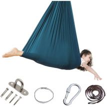 Gabrielle - Balançoire de thérapie sensorielle pour enfants, hamac pour enfants intérieur-extérieur à 360 °, thérapie par balançoire élastique,