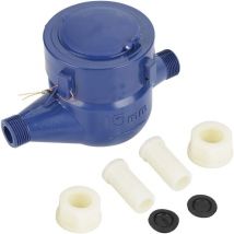 Gabrielle - Compteur d'eau numérique humide de type Rotor pour usage domestique, compteur d'eau DN15, compteur d'eau froide pour salle de jardin