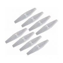 Gabrielle - Coupe Bordure Lame De Rechange, 16Pcs Lames Métal Coupe Bordure, Lame Tondeuse à Gazon Universelle, pour Coupe Bordure sans Fil Garniture