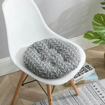 Coussins de Chaise Lot de 6 galettes de Chaise 40x40,Coussin décoratif Coussin Coussin de Chaise Coussins de Jardin 20 surpiqûres en Un Motifs