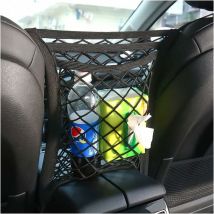 Filet de Rangement pour Siège Voiture à 3 Couches, Poche en Filet TrèS éLastique pour Le SièGe, Organiseur en Maille General Motors, Filet de