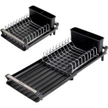 Gabrielle - Filtre à eau pour couverts de cuisine rétractable, filtre à eau pour bec d'évier, porte-couverts, filtre à eau pliable en plastique,