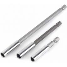 Gabrielle Magnetischer Bithalter, Schraubendreher-Verlängerung, Schraubendreher, Sechskantschaft, 60 mm, 100 mm, 150 mm,