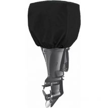 GABRIELLE Outboard Motor Cover, Boat Engine Cover, 210d Oxford Fabric Protective Cover, Waterproof Outboard Motor Half Cover for Engines up to 62 x