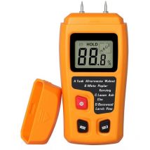 Gabrielle Portable Wood Moisture Meter, lcd Wood Moisture Detector, Moisture Tester for Measuring Firewood Paper Moisture