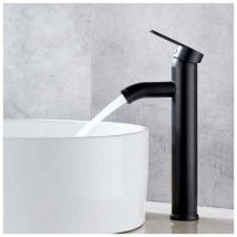 GABRIELLE Robinet Lavabo,Salle Bain avec Haut Mitigeur Lavabo pour Lavabo ou Vasque de Salle Bain, Chaude et Froide Réglable de Mitigeur Lavabo(le
