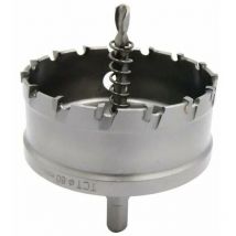 Gabrielle - Scie cloche bimétallique en carbure robuste de qualité industrielle coupe trou en acier inoxydable 3-1/8(80mm)