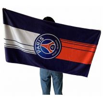 Serviette de bain rectangulaire imprimée Paris 70 140cm Ventilateurs de serviette de plage - Gabrielle