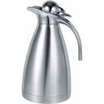 Famille - gabrielle Thermos, Double Wall Stainless Steel Coffee Maker, Vacuum Insulated Thermos, Hot Thermos for Coffee, Hot Water, Tea (2L-B-RED-B)